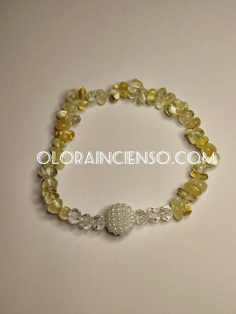 Pulsera Citrino Bola